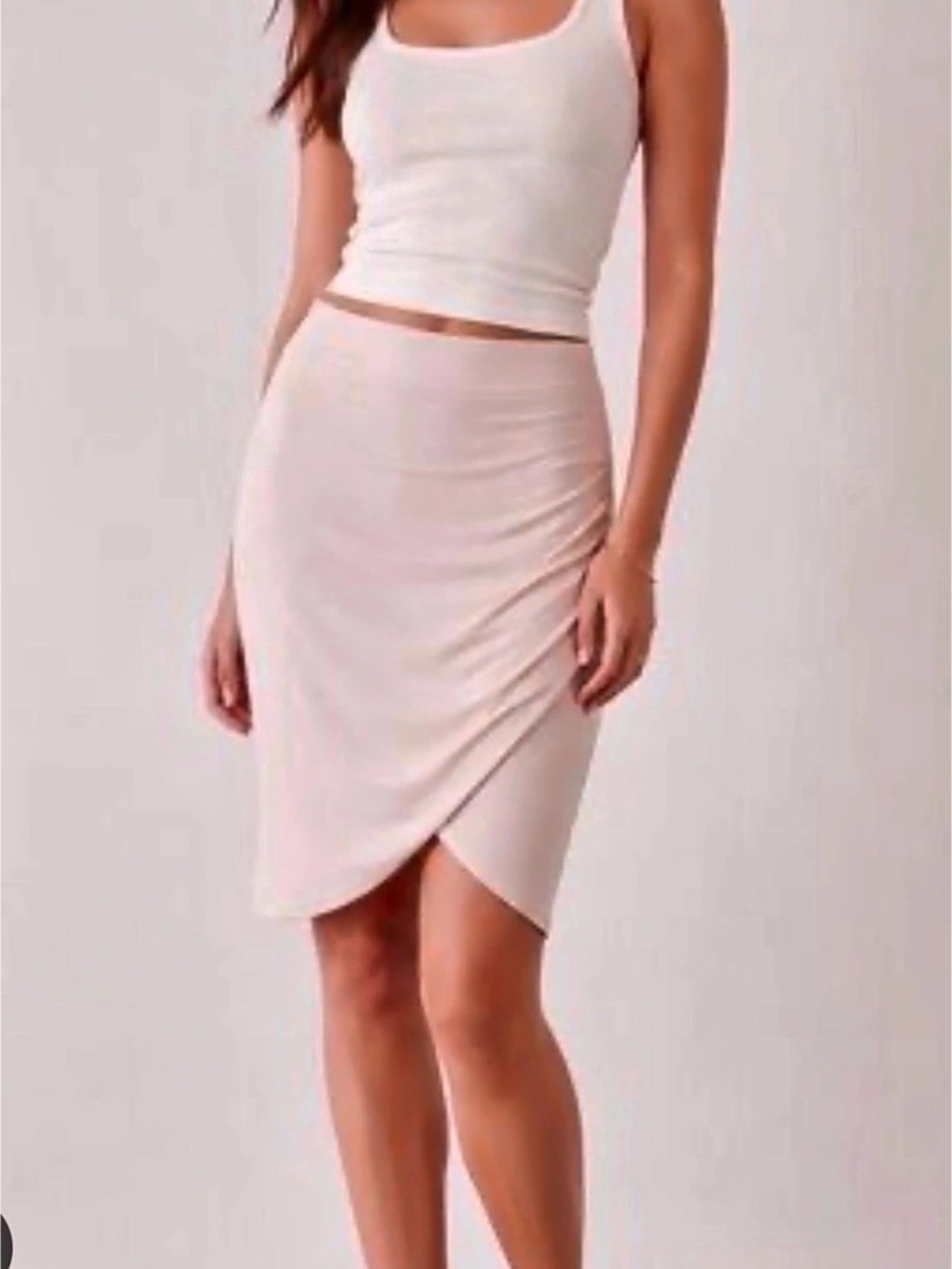 Wilfred Asymmetrical Midi Skirt Tyra in Lilac clous Size Small NWT
